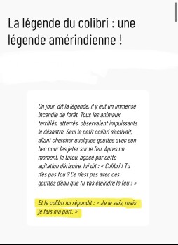 Image justificative de la cagnotte