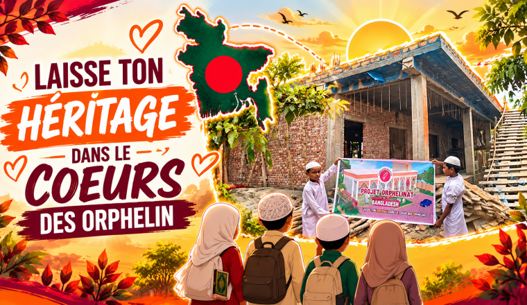Laisse ton HERITAGE dans le cœur des orphelins