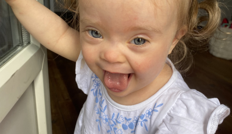 Pour se petit ange porteuse de la trisomie 21👼