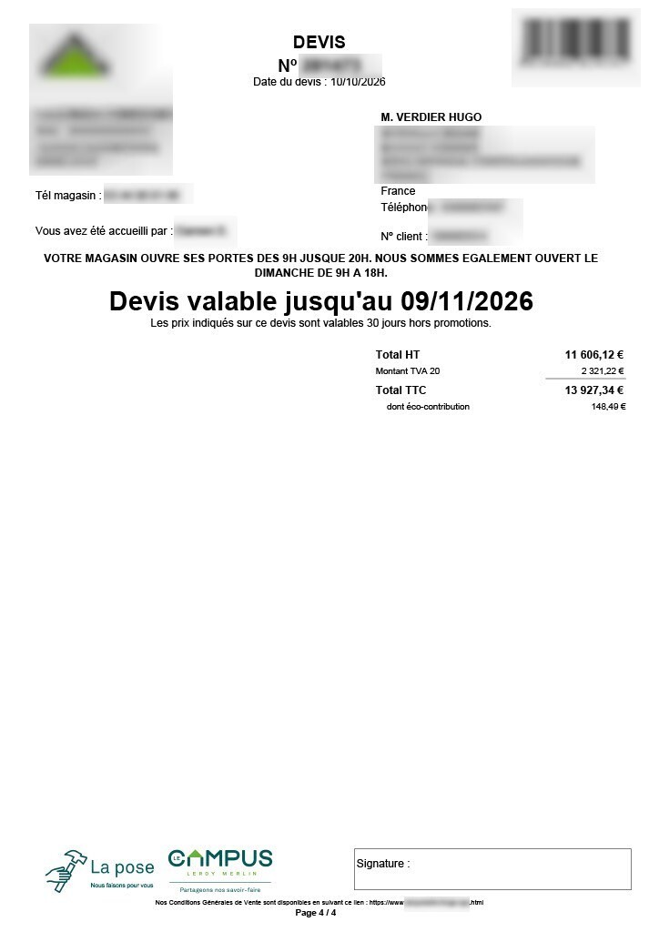 Image justificative de la cagnotte