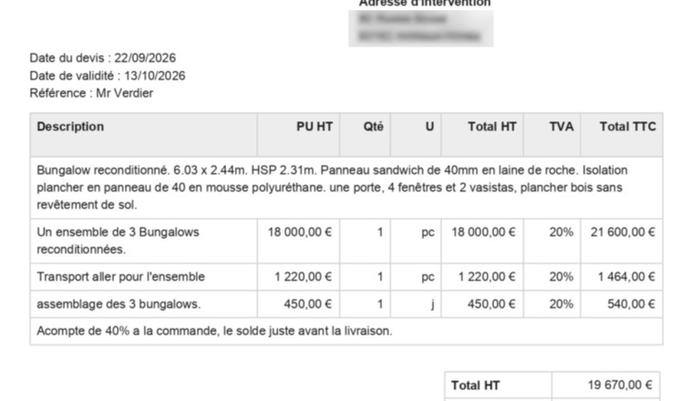 Image justificative de la cagnotte