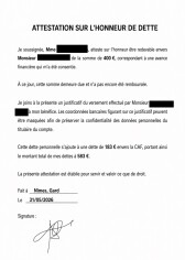 Image justificative de la cagnotte