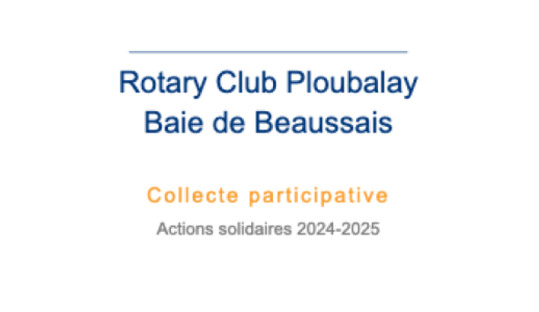 Collecte participative