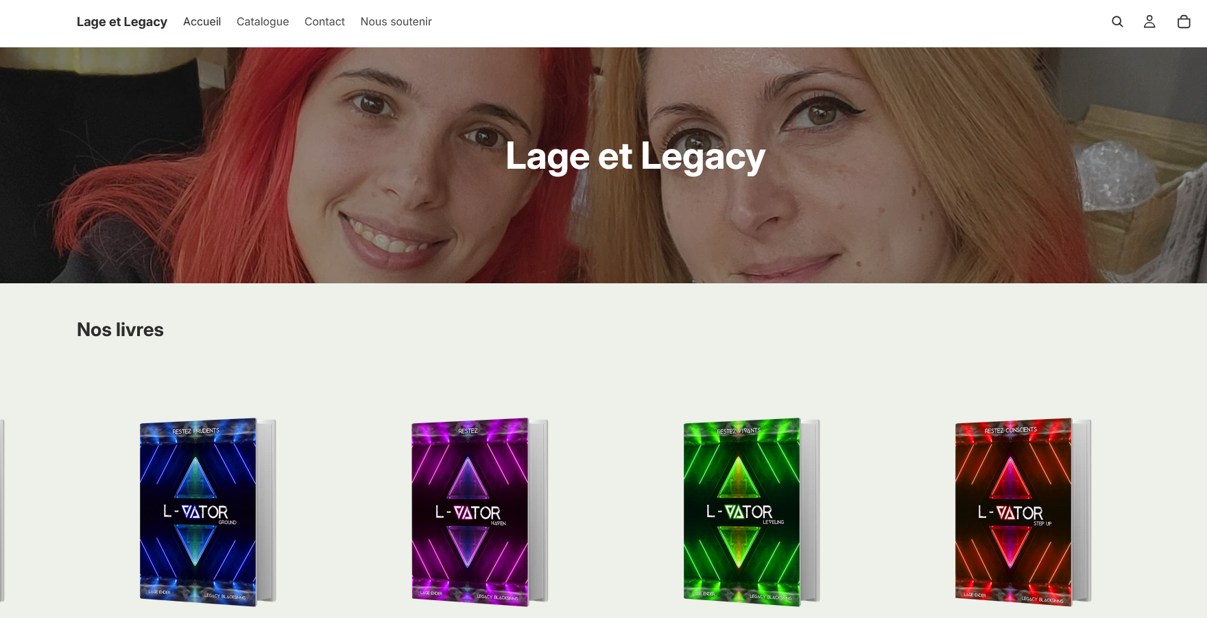 Lancement de notre site Internet
