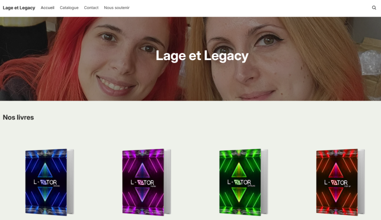 Lancement de notre site Internet