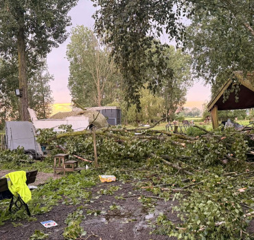 SOS Écuries : Opération réparations après les violents orages de la canicule