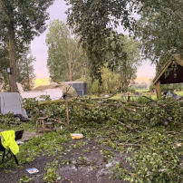 SOS Écuries : Opération réparations après les violents orages de la canicule