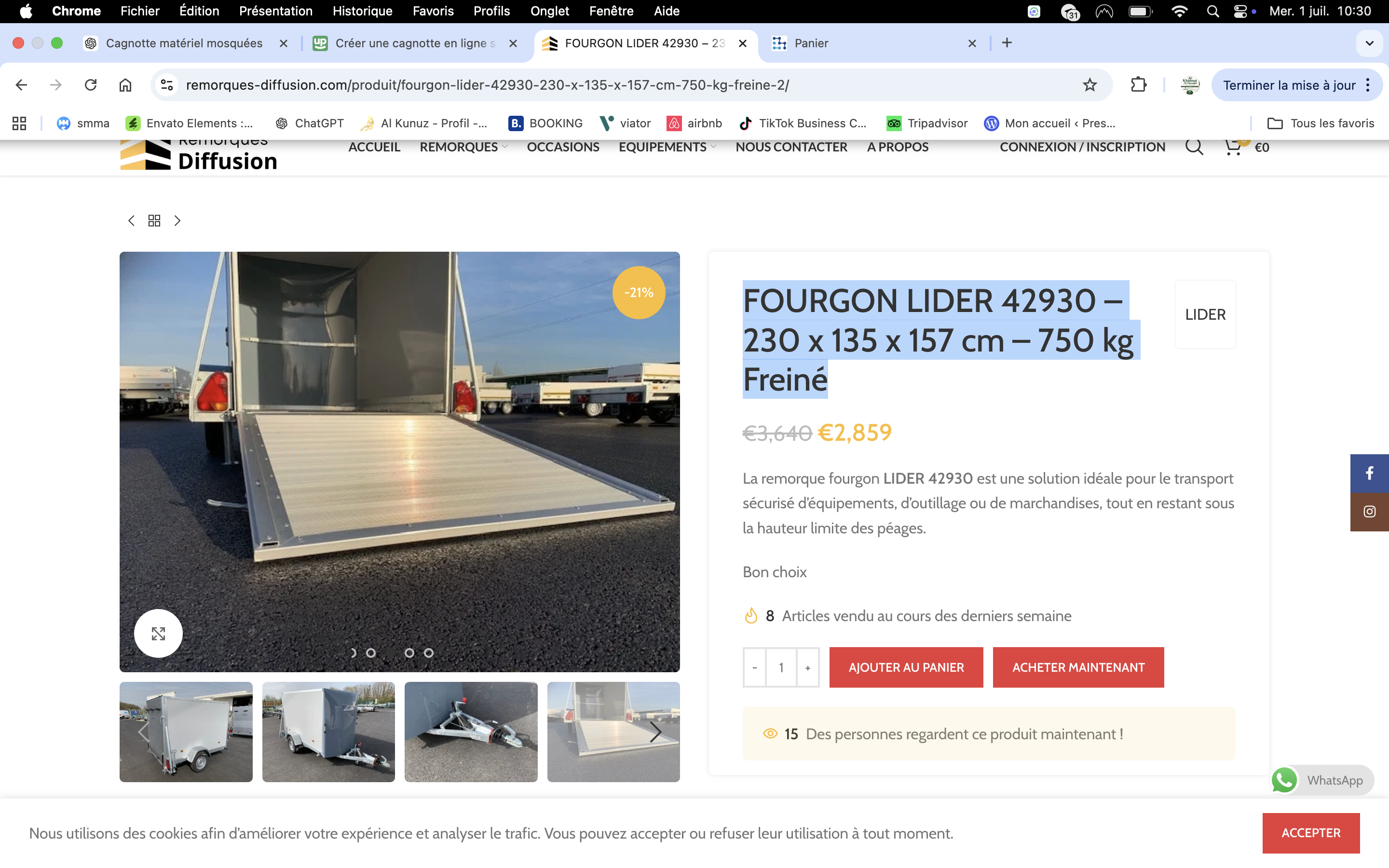 Image justificative de la cagnotte