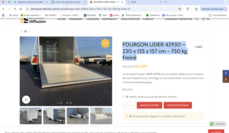 Image justificative de la cagnotte