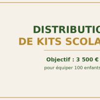 🎒Distribution de Kit scolaire à Meudon 