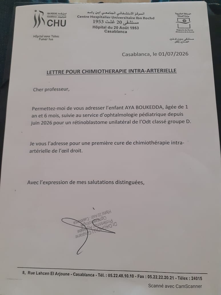 Image justificative de la cagnotte