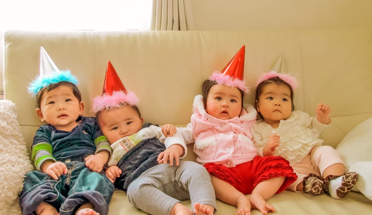 40 balais bébé !
