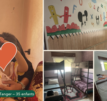 35 enfants à Tanger : les aider à boucler chaque mois