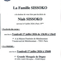 Soutien a la famille Sissoko