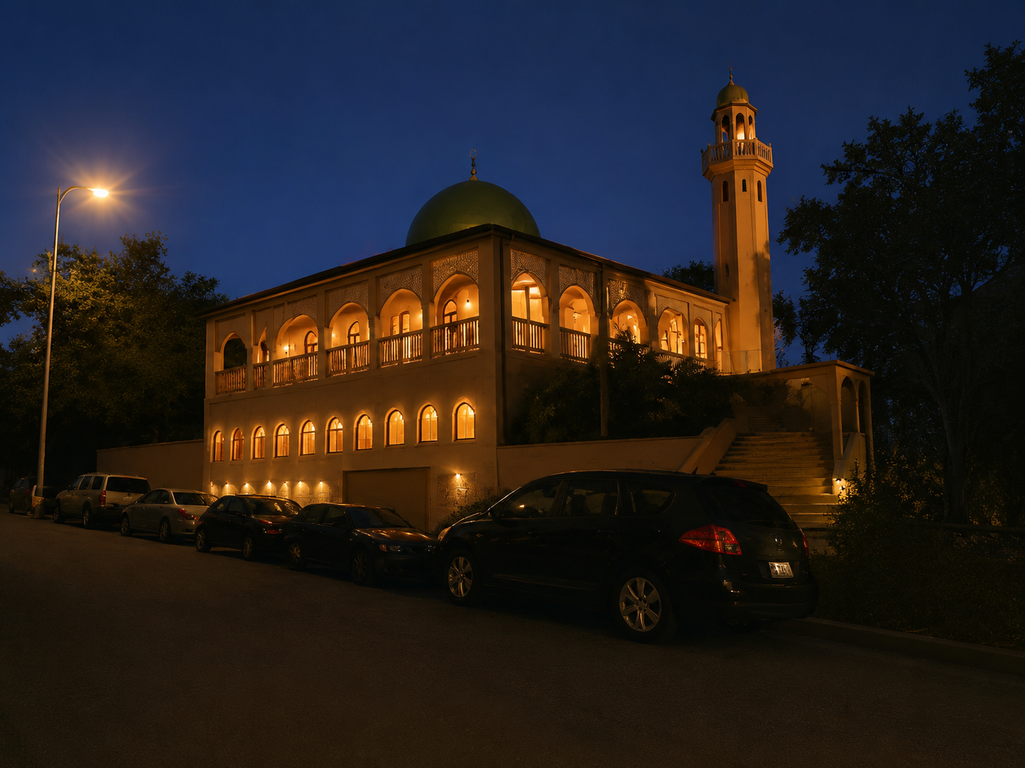 Reconstruction Masdjid Imane de Chiconi 