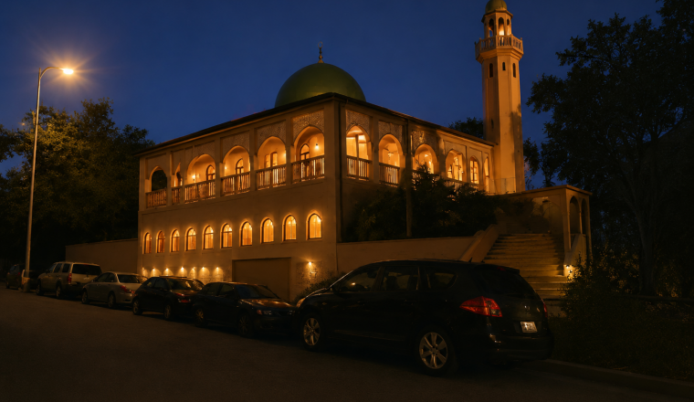 Reconstruction Masdjid Imane de Chiconi 