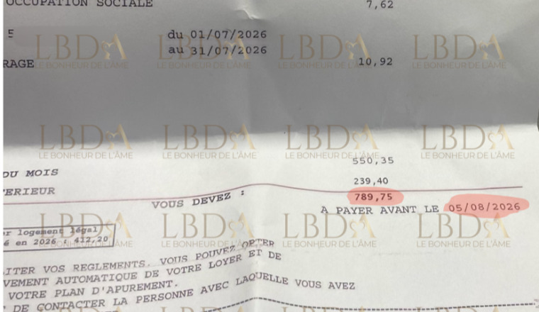 Retard de loyer pour une maman