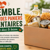 🥫 Ensemble, offrons des paniers alimentaires aux familles dans le besoin