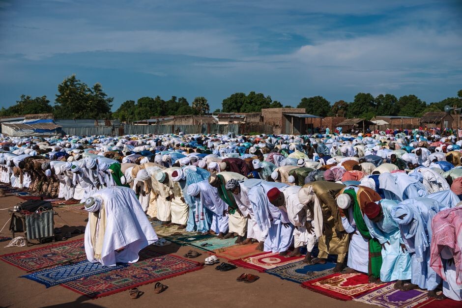 construction de la mosquée du village BAMBILA au Mali 