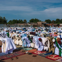 construction de la mosquée du village BAMBILA au Mali 