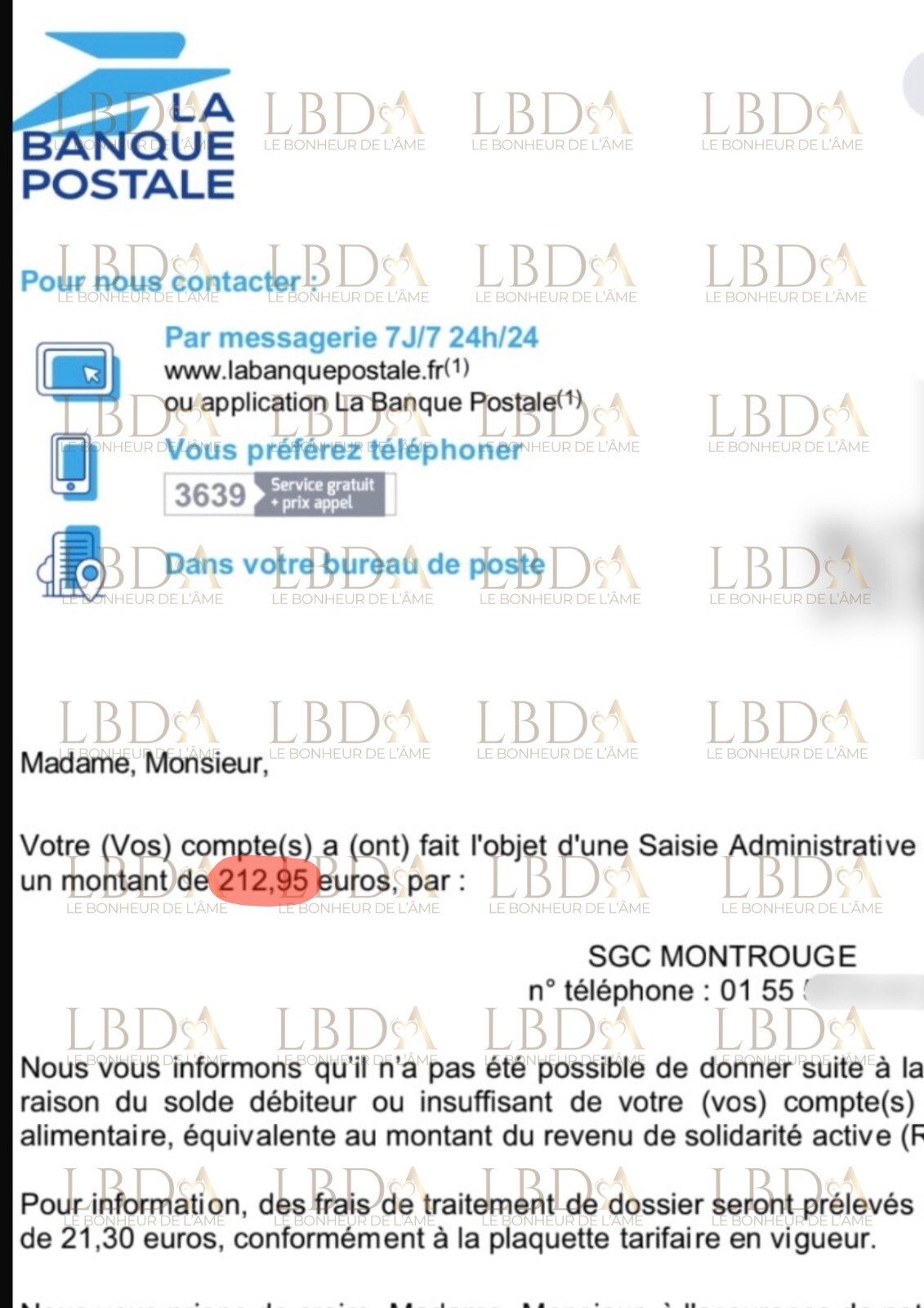 Image justificative de la cagnotte