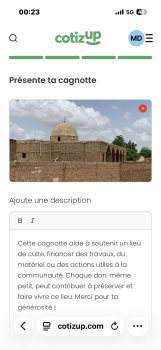 🕌 ENSEMBLE, ACHEVONS LA GRANDE MOSQUÉE DE BARKÉDJI