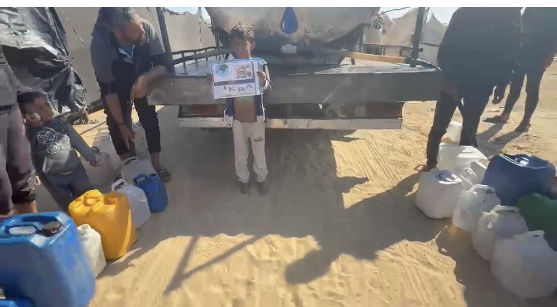 Stop à l eau souillée !! Offrons de l eau potable dans les camps de réfugiés à GAZA..