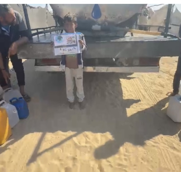 Stop à l eau souillée !! Offrons de l eau potable dans les camps de réfugiés à GAZA..