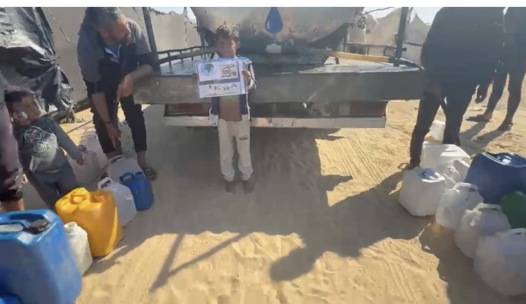 Stop à l eau souillée !! Offrons de l eau potable dans les camps de réfugiés à GAZA..