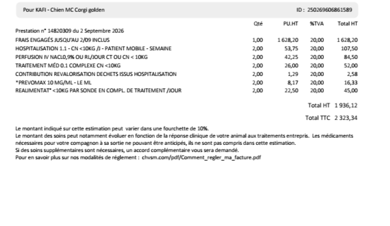 Image justificative de la cagnotte