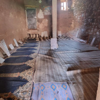 Construction of a mosque in Tassaout, Morocco