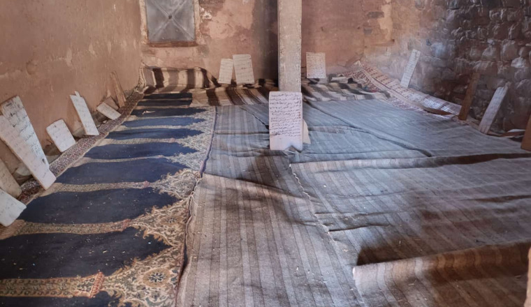 Construction mosquée Tassaout Maroc 