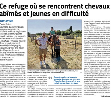 projet chemin croises médiation animal pour les jeunes en difficultés