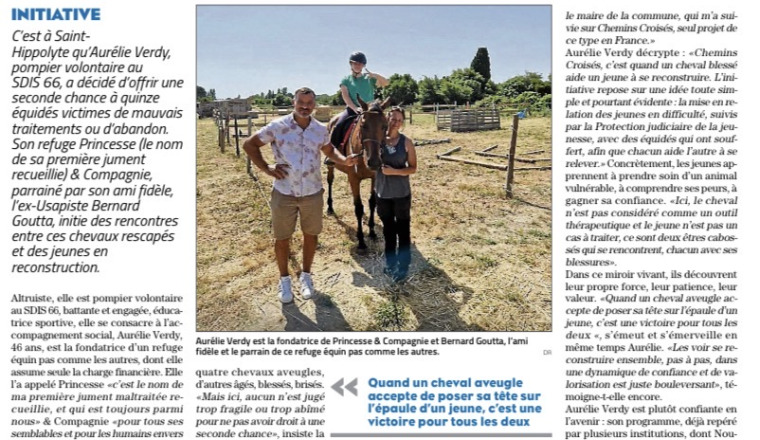 projet chemin croises médiation animal pour les jeunes en difficultés