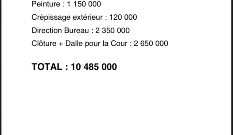 Image justificative de la cagnotte