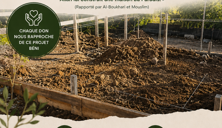     Aidons à construire une mosquée à Mbagani 🕌