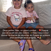 Aidons deux petite sœur à faire leur soins en Égypte 