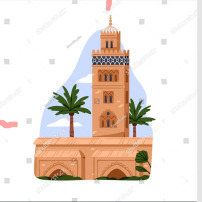 New Mosque in TOUAMA-EL-HAOUZ, Marrakech region, Morocco