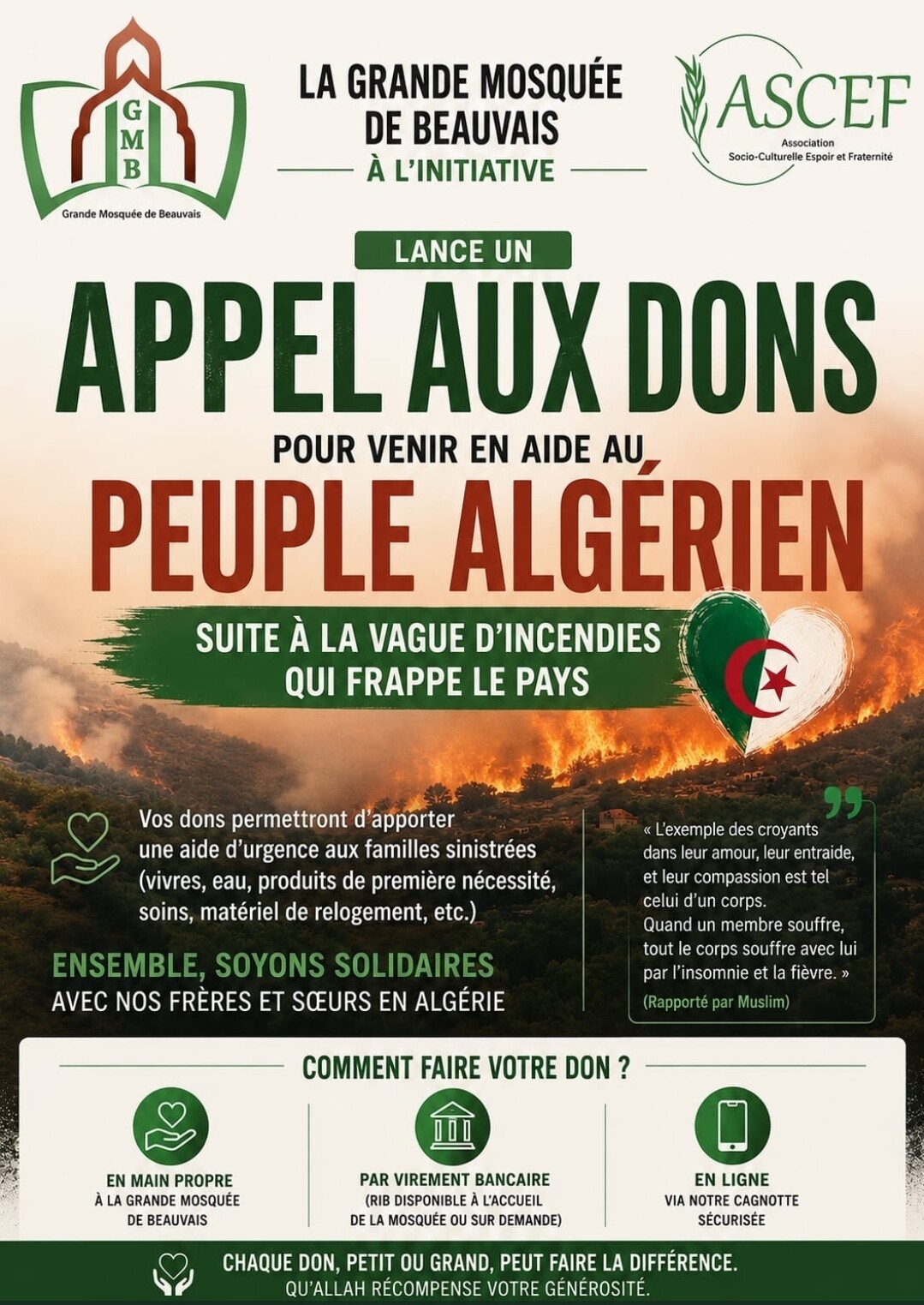 Support for the Algerian People
