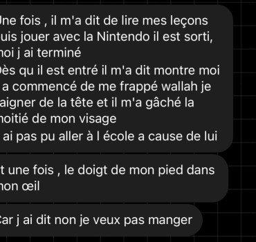 urgence violence infantile et rapte d’enfants 