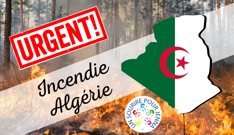Urgence incendies en Algérie