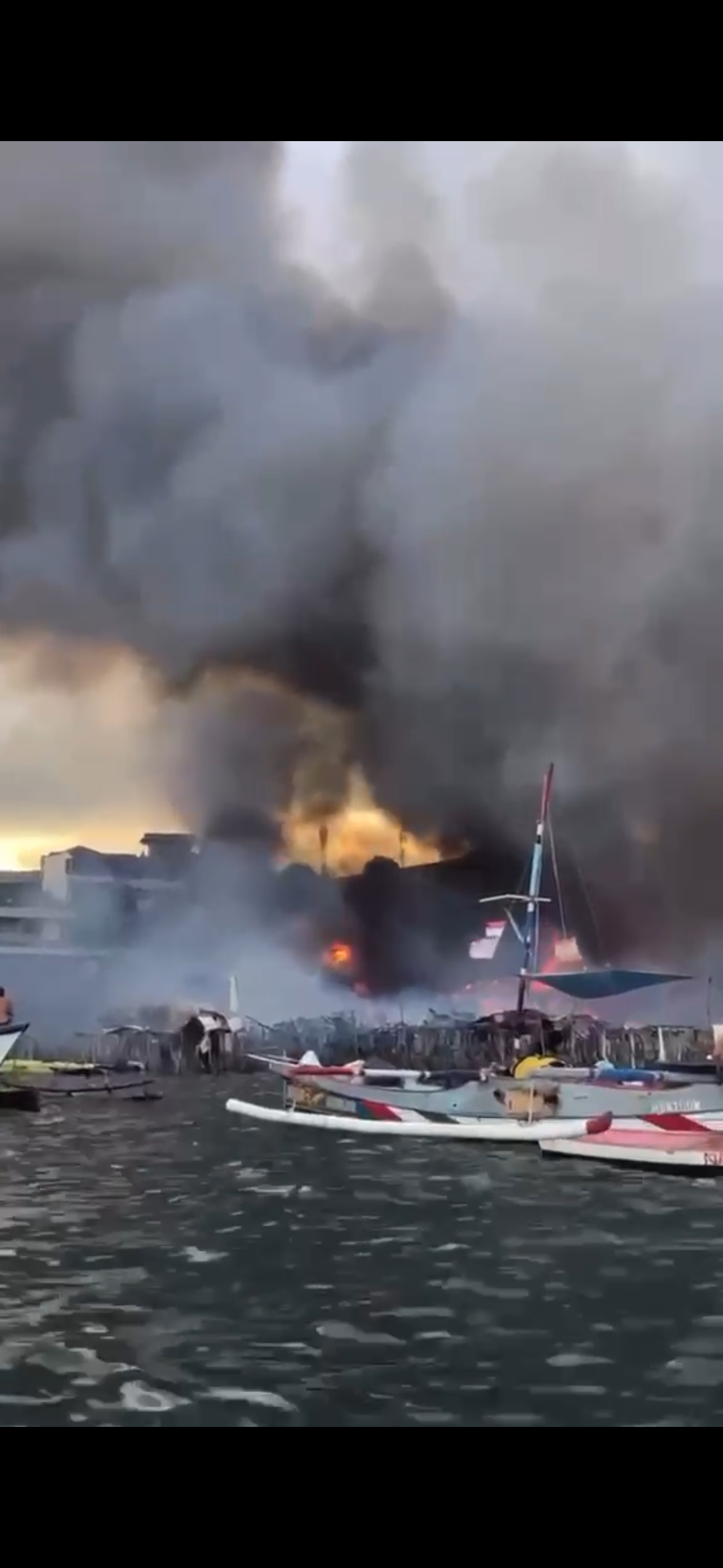 Incendie famille de ma femme en Indonésie 🇮🇩 