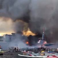 Incendie famille de ma femme en Indonésie 🇮🇩 