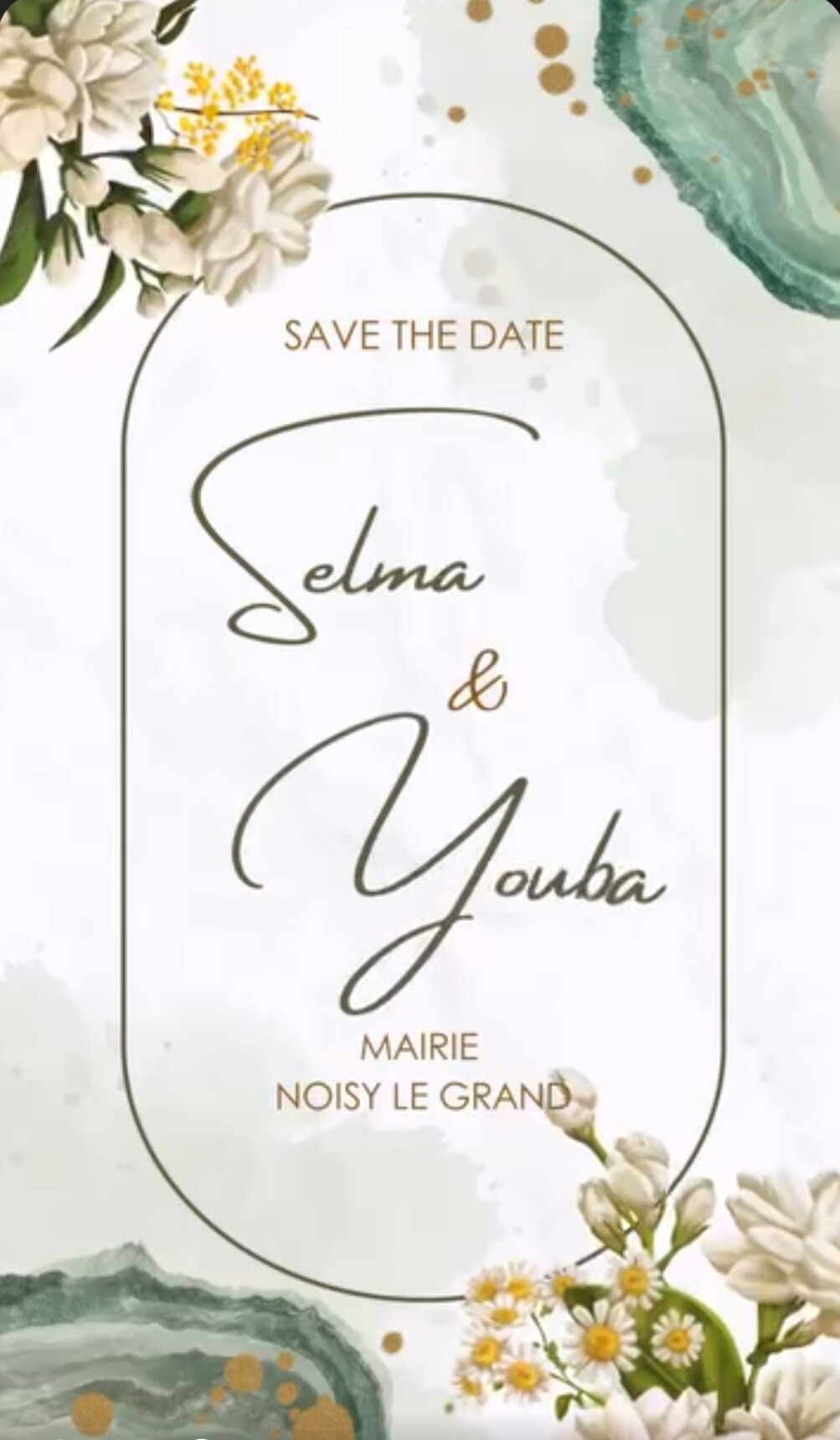 💍 Tous ensemble pour le mariage de Selma & Youba ❤️