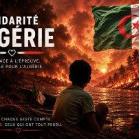 🇩🇿 Solidarité Algérie  Aidons les victimes des incendies ❤️