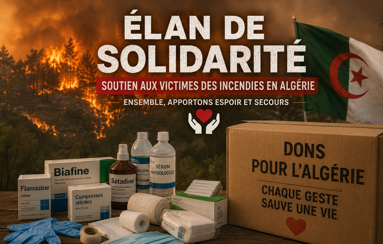 Solidarité Incendie Algerie