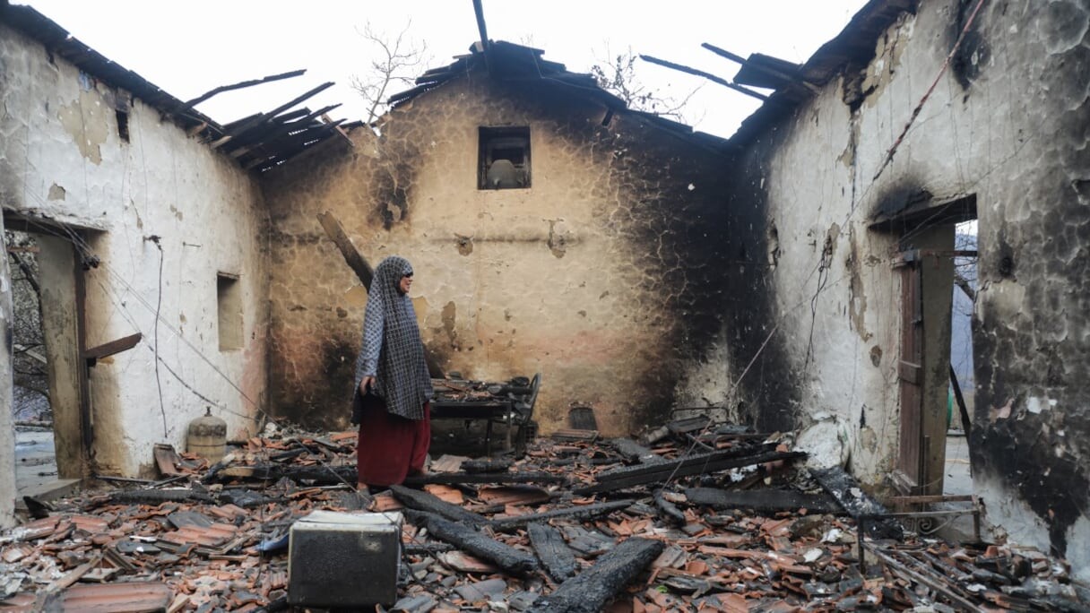 Solidarité Incendie Algérie 