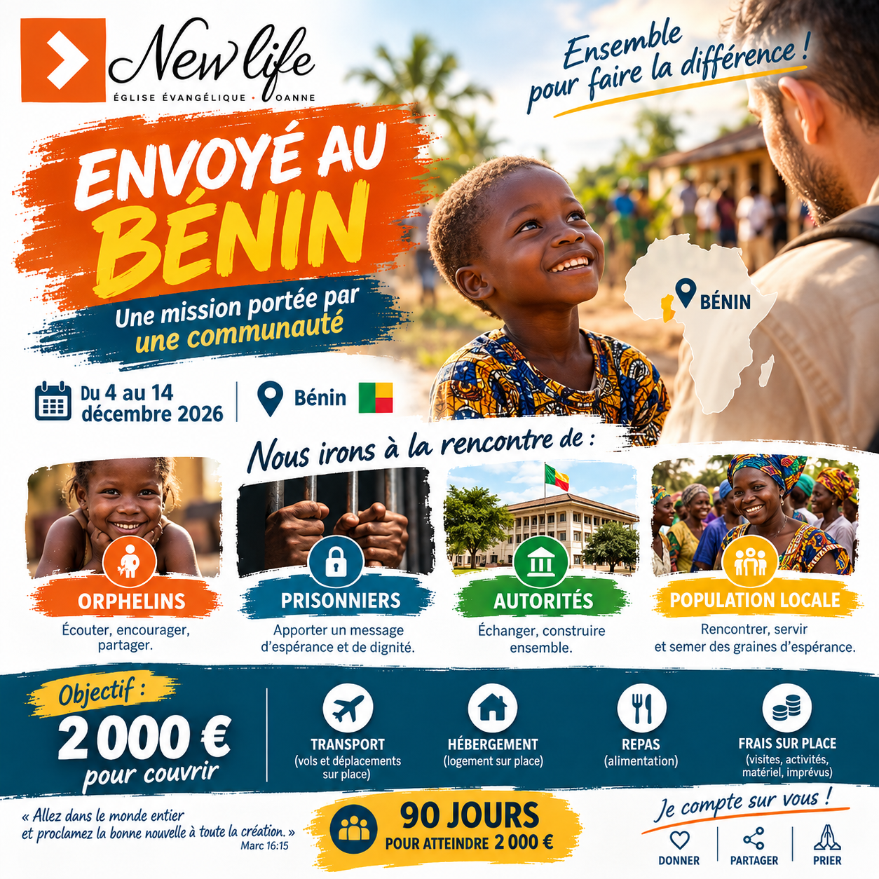 ENVOYÉ AU BÉNIN