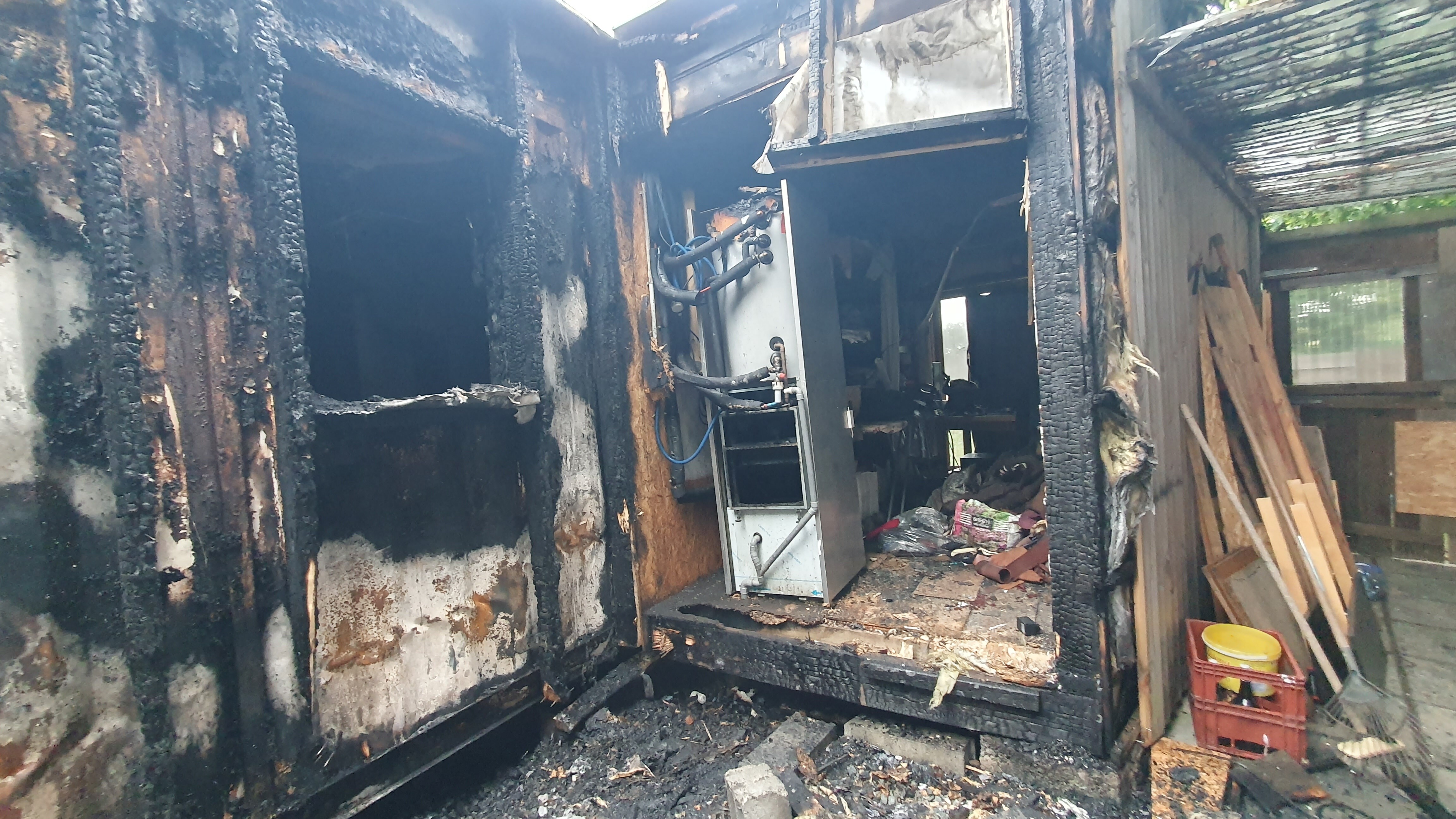 Incendie The House of Sir William 