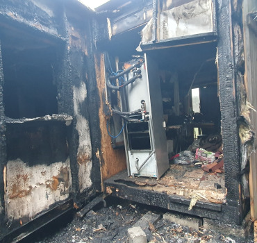 Incendie The House of Sir William 